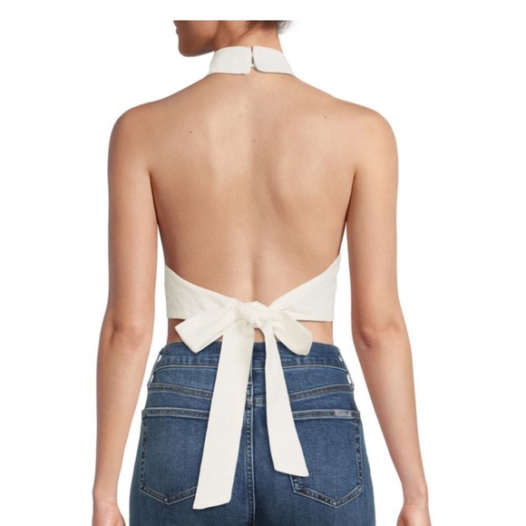 NWT WeWoreWhat Halter Top - Picture 3 of 8